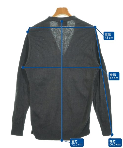 LOUNGE LIZARD（ラウンジリザード）カーディガン グレー サイズ:3(L位) メンズ/2200645023039