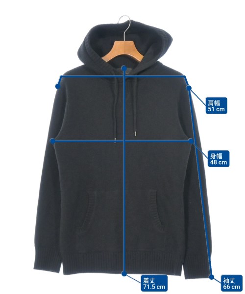 LOUNGE LIZARD（ラウンジリザード）パーカー 黒 サイズ:3(L位) メンズ/2200645023046