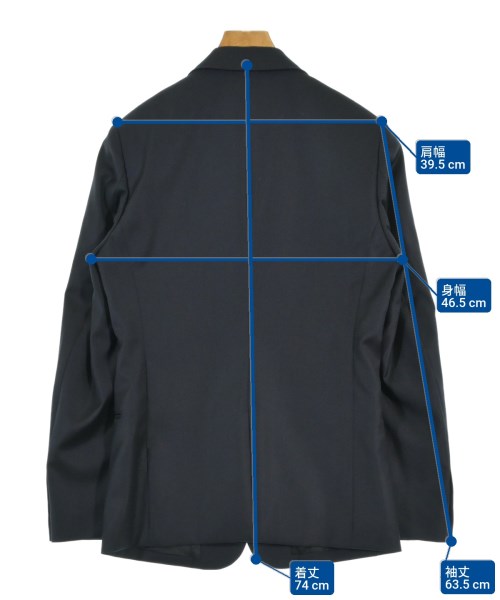 LOUNGE LIZARD（ラウンジリザード）テーラードジャケット 紺 サイズ:2(M位) メンズ/2200669193053