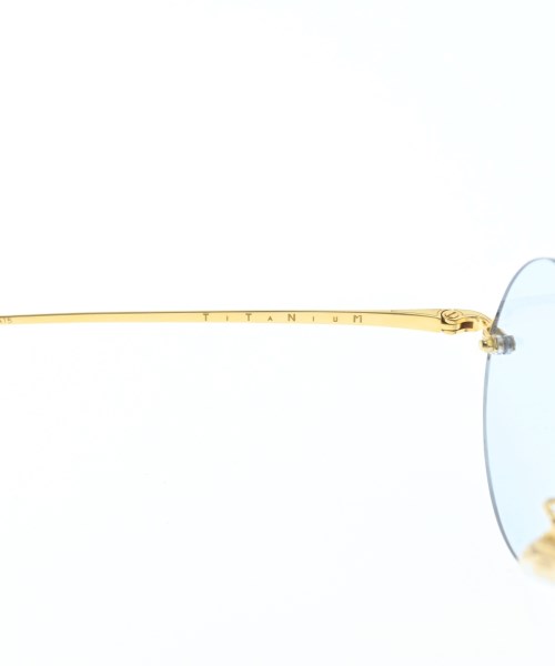 白山眼鏡店（ハクサンメガネテン）サングラス ゴールド サイズ:- メンズ/2200622716046