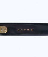 白山眼鏡店（ハクサンメガネテン）メガネ 黒 サイズ:- メンズ/2200714271026