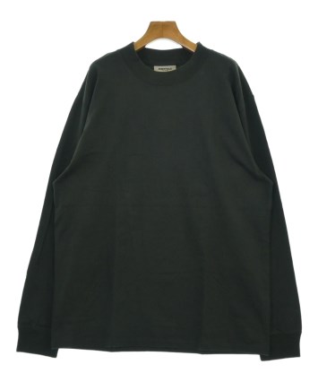 Fear of God 長袖ヘンリーネックカットソー 黒 Lサイズ Fear of God ESSENTIALS（フィアオブゴッド エッセンシャルス）T