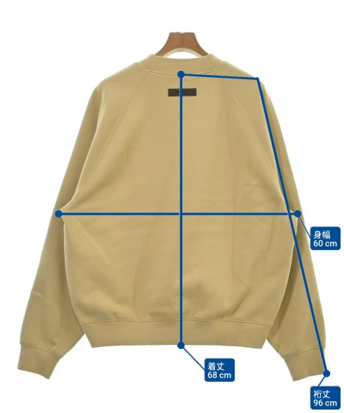 essential+s（エッセンシャルズ）スウェット ベージュ サイズ:M メンズ/2200616385135