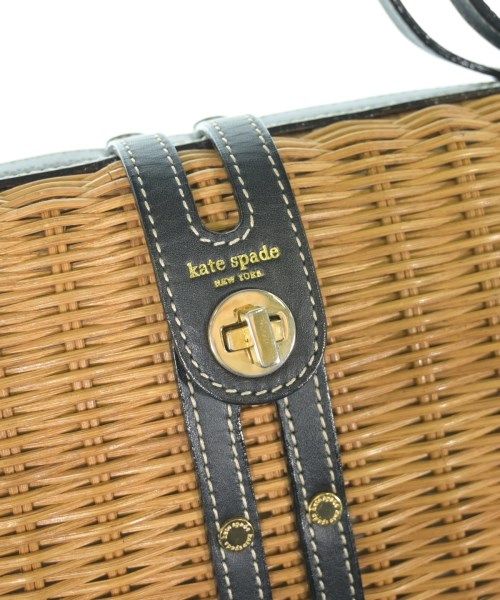 kate spade new york（ケイトスペードニューヨーク）かごバッグ 茶 サイズ:- レディース/2200630003015