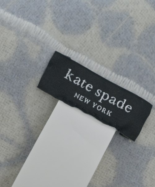 kate spade new york（ケイトスペードニューヨーク）マフラー 青 サイズ:- レディース/2200632343027