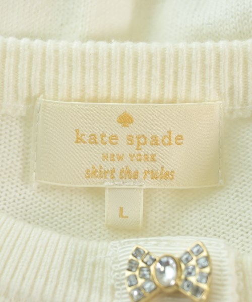 kate spade new york（ケイトスペードニューヨーク）カーディガン 白 サイズ:L レディース/2200619786052