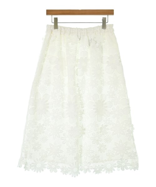 kate spade new york（ケイトスペードニューヨーク）ロング・マキシ丈スカート 白 サイズ:S レディース/2200634884054