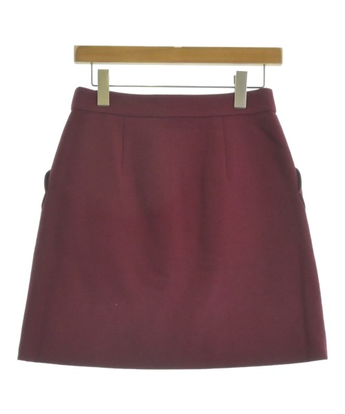 kate spade new york（ケイトスペードニューヨーク）ミニスカート 赤 サイズ:2(S位) レディース/2200633666101