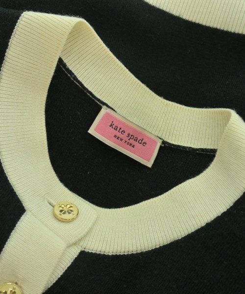 kate spade new york◆カーディガン(薄手)/S/コットン/BLK kate spade new york（ケイトスペードニューヨーク