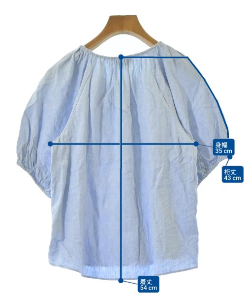 kate spade new york（ケイトスペードニューヨーク）ブラウス 青 サイズ:XS レディース/2200621949049