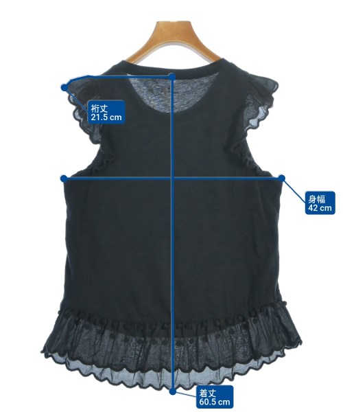 kate spade new york（ケイトスペードニューヨーク）ノースリーブ 黒 サイズ:S レディース/2200630861080