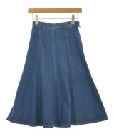 kate spade new york（ケイトスペードニューヨーク）ロング・マキシ丈スカート 青 サイズ:00(XS位) レディース/2200630302224