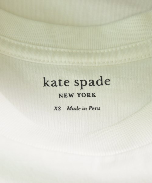 kate spade new york（ケイトスペードニューヨーク）Tシャツ・カットソー 白 サイズ:XS レディース/2200606283069