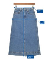 kate spade new york（ケイトスペードニューヨーク）ロング・マキシ丈スカート 青 サイズ:24(S位) レディース/2200606283168