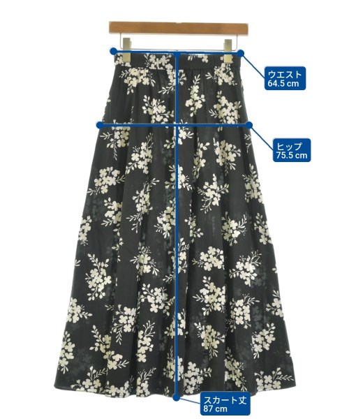 kate spade new york（ケイトスペードニューヨーク）ロング・マキシ丈スカート 黒 サイズ:S レディース/2200611063014