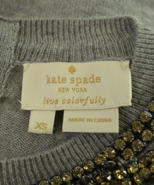 kate spade new york（ケイトスペードニューヨーク）ニット・セーター グレー サイズ:XS レディース/2200616304037