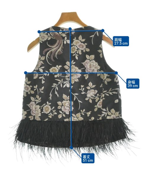 kate spade new york（ケイトスペードニューヨーク）ブラウス 黒 サイズ:0(XS位) レディース/2200621289039