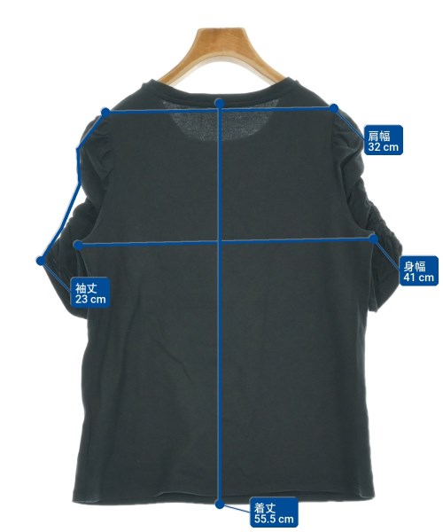 kate spade new york（ケイトスペードニューヨーク）Tシャツ・カットソー 黒 サイズ:XS レディース/2200670625024