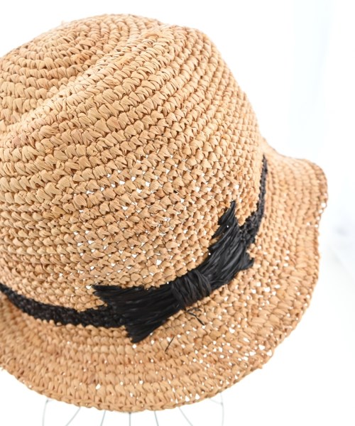 kate spade new york（ケイトスペードニューヨーク）ストローハット ベージュ サイズ:- レディース/2200677388106
