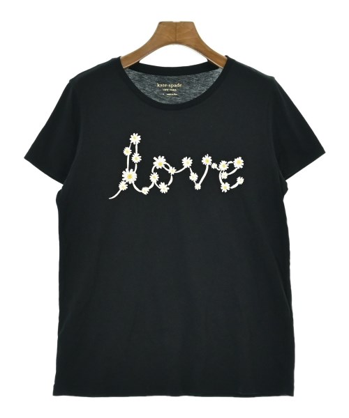 kate spade new york(ケイトスペードニューヨーク)Tシャツ・カットソー 黒 サイズ:S/2200688053093