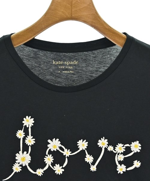 kate spade new york（ケイトスペードニューヨーク）Tシャツ・カットソー 黒 サイズ:S レディース/2200688053093