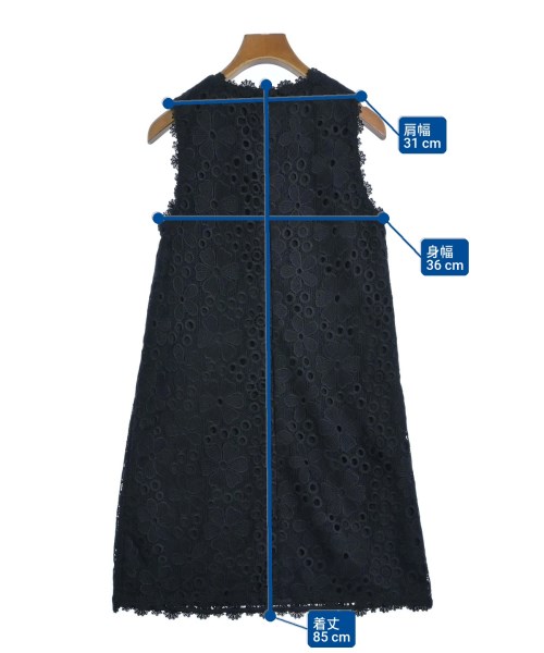 kate spade new york（ケイトスペードニューヨーク）ワンピース 紺 サイズ:0(XS位) レディース/2200699867023