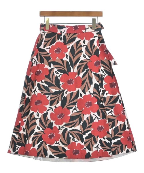 kate spade new york(ケイトスペードニューヨーク)ロング・マキシ丈スカート 赤 サイズ:4(M位)/2200697489036