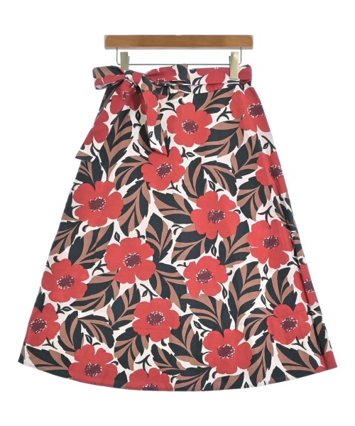 kate spade new york（ケイトスペードニューヨーク）ロング・マキシ丈スカート 赤 サイズ:4(M位) レディース/2200697489036