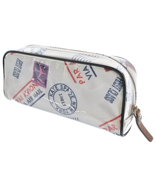 kate spade new york（ケイトスペードニューヨーク）ポーチ 白 サイズ:- レディース/2200661760031