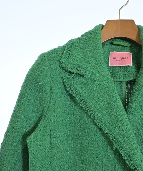 kate spade new york（ケイトスペードニューヨーク）テーラードジャケット 緑 サイズ:0(XS位) レディース/2200704521117