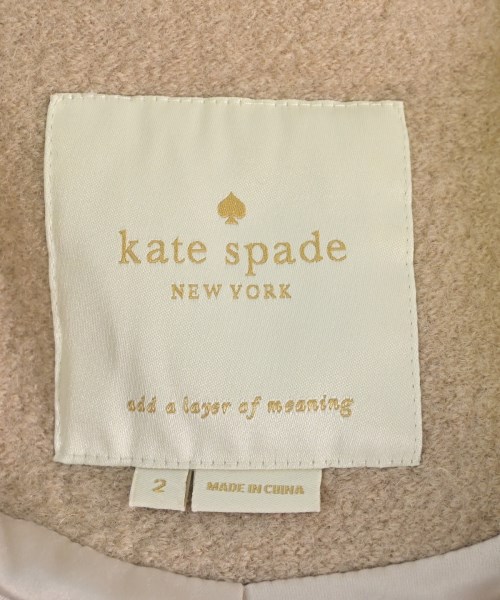 kate spade new york（ケイトスペードニューヨーク）チェスターコート ベージュ サイズ:2(S位) レディース/2200709939030