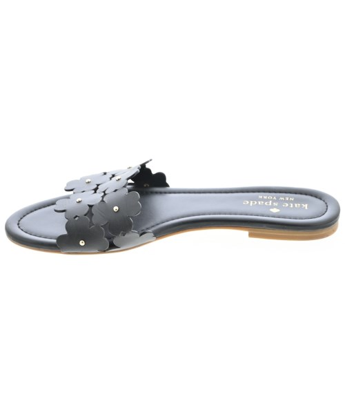kate spade new york（ケイトスペードニューヨーク）サンダル 黒 サイズ:US7(24cm位) レディース/2200714920023
