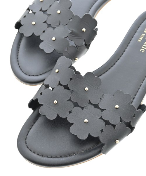 kate spade new york（ケイトスペードニューヨーク）サンダル 黒 サイズ:US7(24cm位) レディース/2200714920023