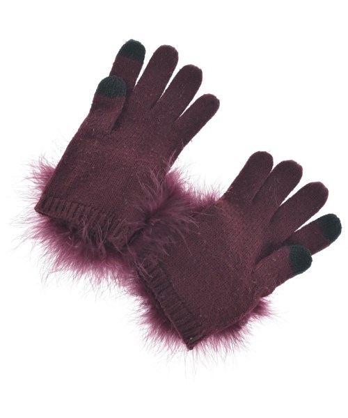 kate spade new york（ケイトスペードニューヨーク）手袋 赤 サイズ:- レディース/2200642395054