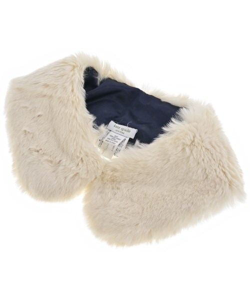 kate spade new york(ケイトスペードニューヨーク)マフラー 白 サイズ:-/2200642395061