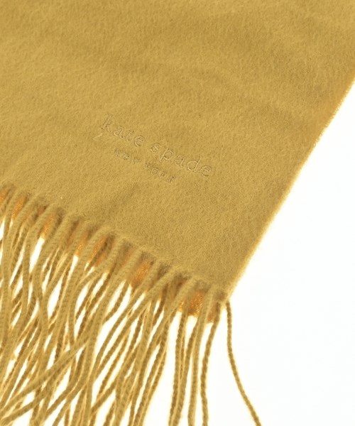 kate spade new york（ケイトスペードニューヨーク）マフラー 黄 サイズ:- レディース/2200651229050
