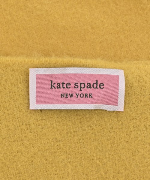 kate spade new york（ケイトスペードニューヨーク）マフラー 黄 サイズ:- レディース/2200651229050