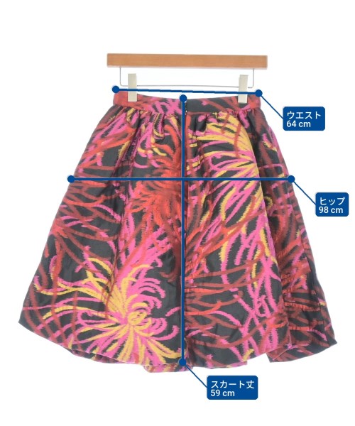 kate spade new york（ケイトスペードニューヨーク）ひざ丈スカート 赤 サイズ:0(XS位) レディース/2200651338028