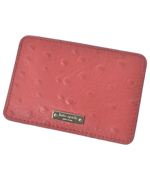 kate spade new york(ケイトスペードニューヨーク)カードケース 赤 サイズ:-/2200651677141