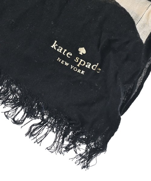 kate spade new york（ケイトスペードニューヨーク）ストール 黒 サイズ:- レディース/2200660265087