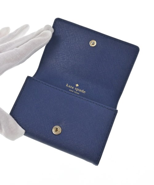 kate spade new york（ケイトスペードニューヨーク）カードケース 紺 サイズ:- レディース/2200664620059