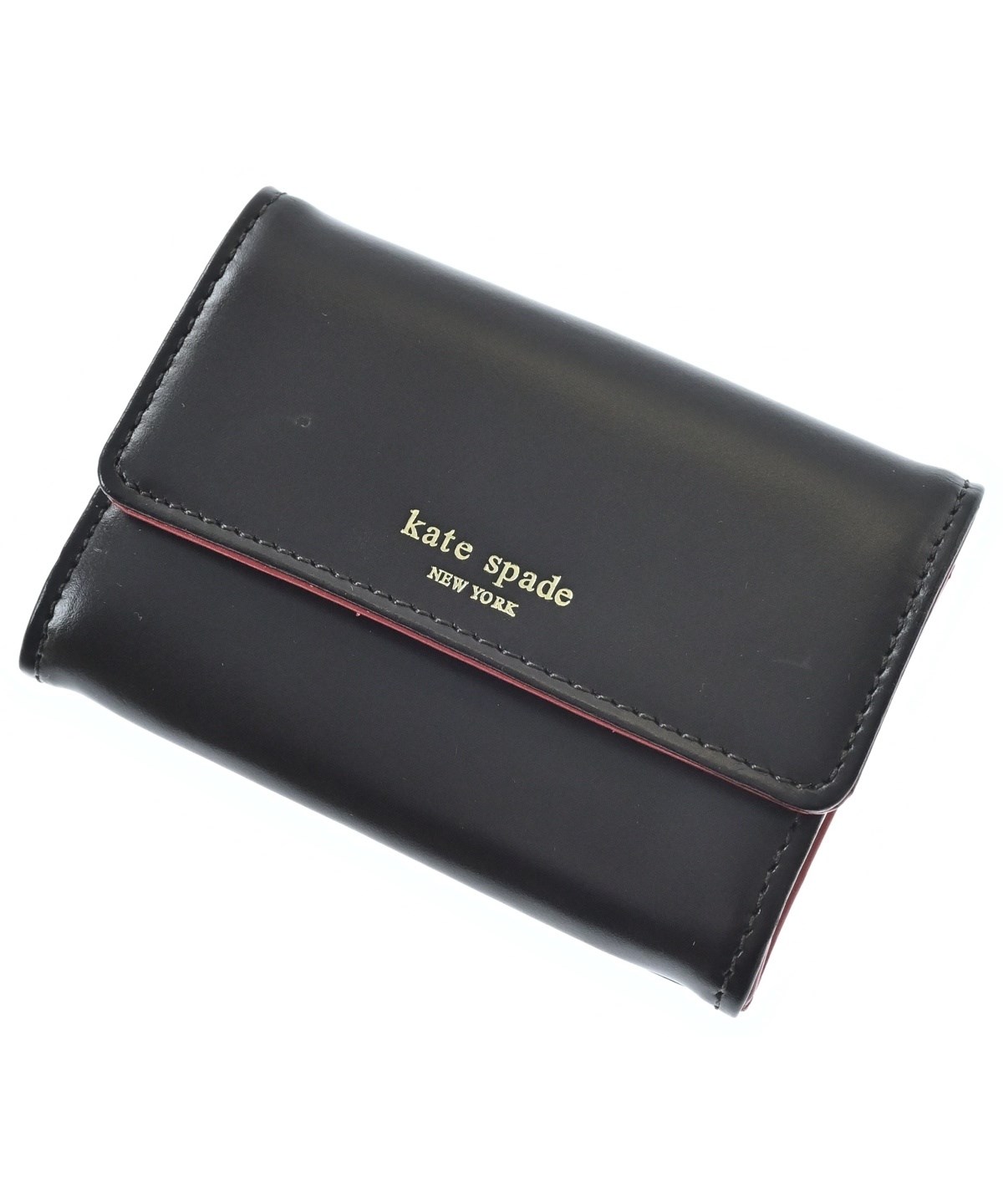 【中古】ケース(ケイト・スペード) kate spade new york（ケイトスペードニューヨーク）カードケース 黒