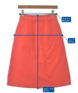 kate spade new york（ケイトスペードニューヨーク）ひざ丈スカート 赤 サイズ:0(XXS位) レディース/2200667137226