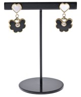 kate spade new york（ケイトスペードニューヨーク）ピアス 黒 サイズ:- レディース/2200667427068