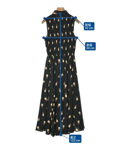 kate spade new york（ケイトスペードニューヨーク）ワンピース 黒 サイズ:2(S位) レディース/2200665652240