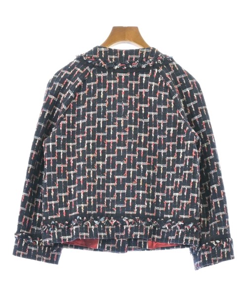 kate spade new york（ケイトスペードニューヨーク）ノーカラージャケット 紺 サイズ:2(S位) レディース/2200665652264