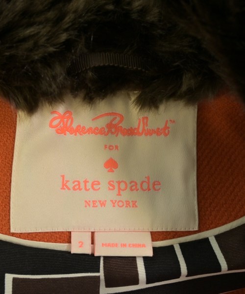 kate spade new york（ケイトスペードニューヨーク）ダッフルコート オレンジ サイズ:2(S位) レディース/2200668181013