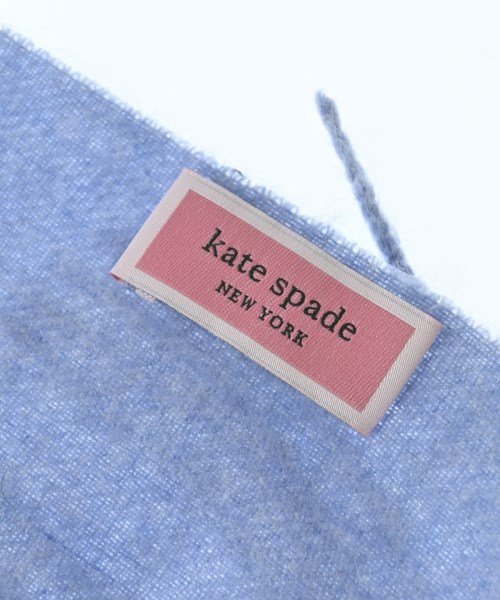kate spade new york（ケイトスペードニューヨーク）マフラー 青 サイズ:- レディース/2200672210044