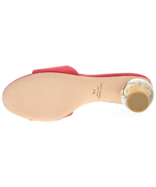 kate spade new york（ケイトスペードニューヨーク）サンダル 赤 サイズ:US6(23cm位) レディース/2200725382070
