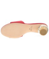 kate spade new york（ケイトスペードニューヨーク）サンダル 赤 サイズ:US6(23cm位) レディース/2200725382070